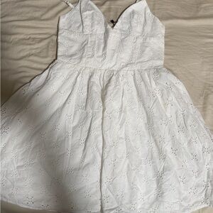 Zara  White  Dress